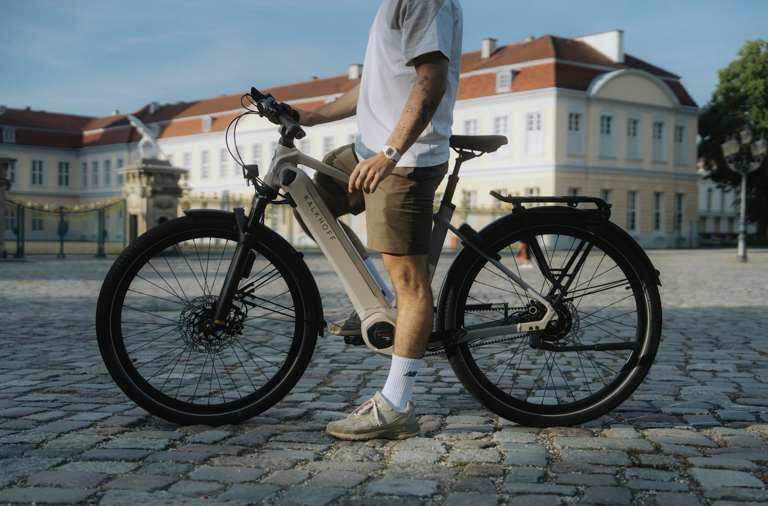 homme vélo ville